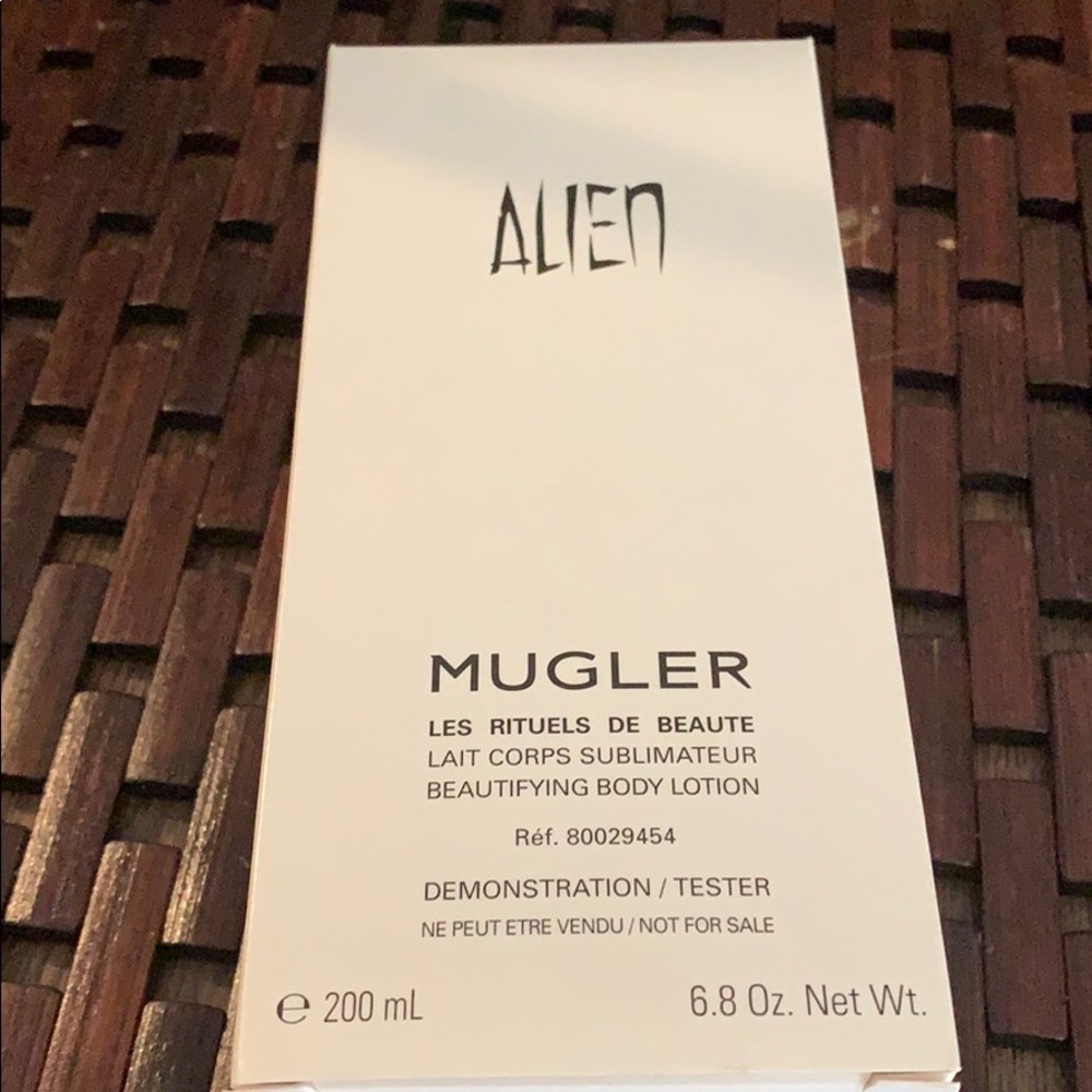 Body lotion by Mugler